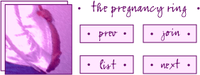 The Pregnancy Ring