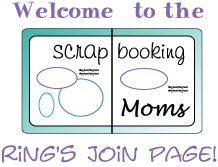 Scrapbooking Moms Ring